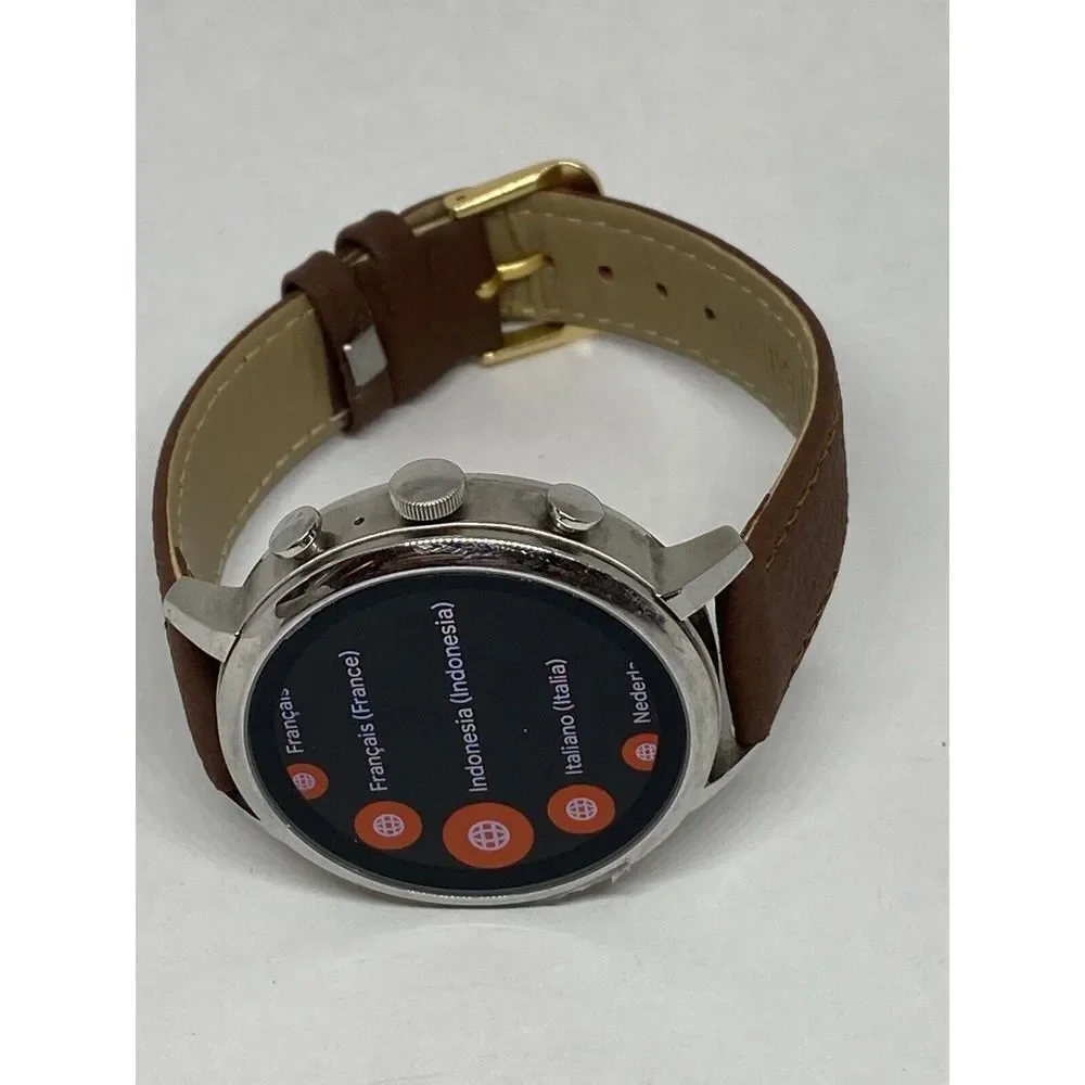 Fossil Gen 4 Authentic Digital Dial Smart Watch Custom Band FTW6014 DC83
